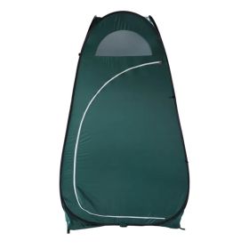 Portable Outdoor Pop-up Toilet Dressing Fitting Room Privacy Shelter Tent Army Green (Option: as picture)