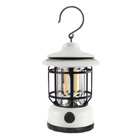 Outdoor Retro Camping Light Emergency Hand Lamp (Color: White, Type: Camping Light)